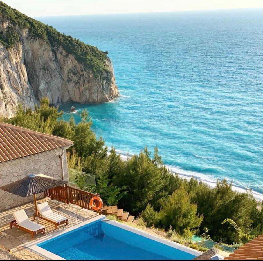 Milos Paradise Luxury Villas Айос-Нікітас Екстер'єр фото